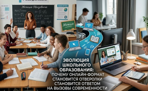 Эволюция школьного образования: почему онлайн-формат становится ответом на вызовы современности